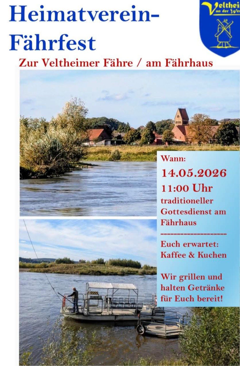 Bild zu Heimatverein-Faehrfest in Veltheim 🚤☕